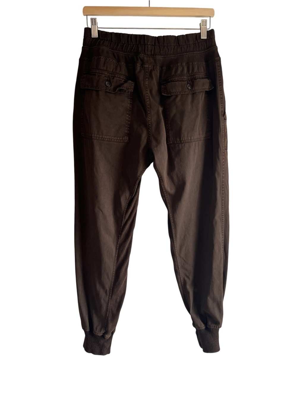 James Perse Mixed Media cuffed casual cotton jogger pants excellent condition - Picture 8 of 14